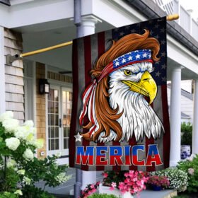 Merica Eagle Mullet American Flag MLN484F