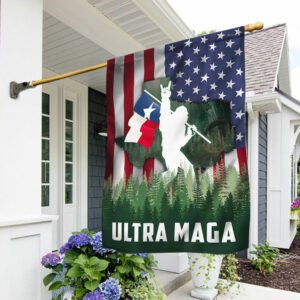ULTRA MAGA. Bigfoot Texas American Flag TPT249Fv1