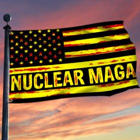 Nuclear MAGA Grommet Flag TQN428GF
