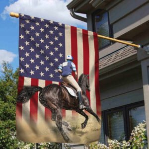 Derby Horse Race American Flag MLN436F