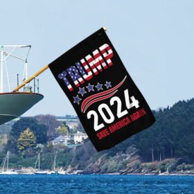 Trump 2024 Save America Again Flag BNN447F