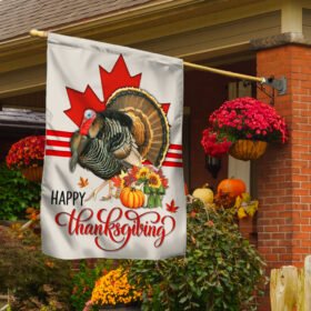 Happy Thanksgiving Canada Flag BNN462F