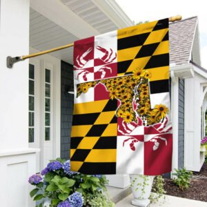Maryland Flag State Of Mind. Black-eyed Susan Flag TPT296F