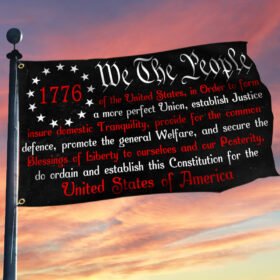Betsy Ross 1776 We The People Patriotic American Grommet Flag MLN458GF