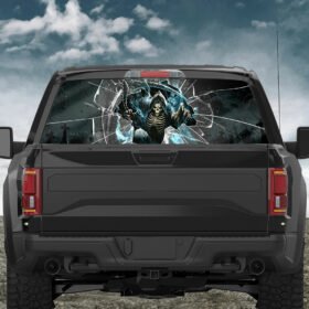 Car Sticker, Grim Reaper Rear Window Decal TPT354CD