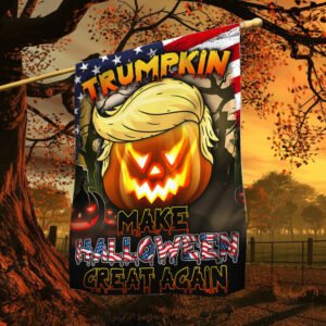 Trumpkin Halloween Make Halloween Great Again Flag MLN539F