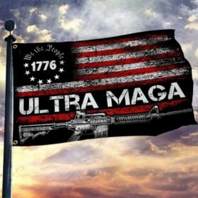 Trump Ultra Maga Grommet Flag And Proud Of It Flag LNT161GF