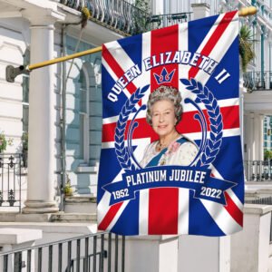 Queen Elizabeth II Platinum Jubilee Union Jack Flag BNN539F