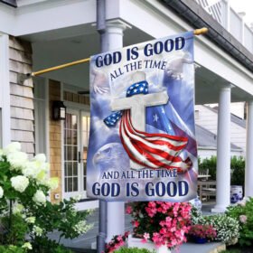 Christian Flag God Is Good All The Time All The Time God Is Good BNN496F
