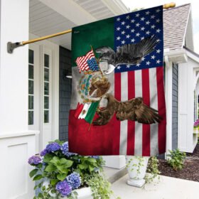Puerto Rico And Mexico Flag LHA1617F