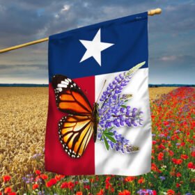 Texas Flag Butterfly Bluebonnet LNT570F