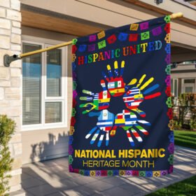 National Hispanic Heritage Month Flag MLN516F