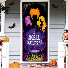 Halloween Garden Metal Sign  Golden Retrievers Under Spooky Tree DDH2767MSv2