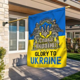 Ukraine Flag Glory To Ukraine TQN610F
