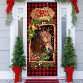 Horse Christmas Door Cover TQN648D