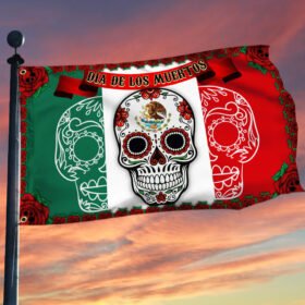 Day of the Dead (Día de Muertos) Mexico Grommet Flag BNN572GF