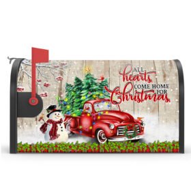 All Hearts Come Home For Christmas Mailbox Cover Magnetic BNN595MB