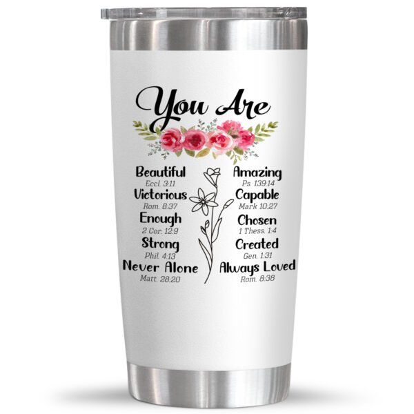 Christian Tumbler Gifts For Women You Are 20oz Tumbler
