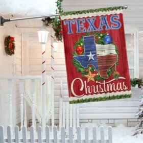 Texas Christmas Flag Merry Christmas LNT626F