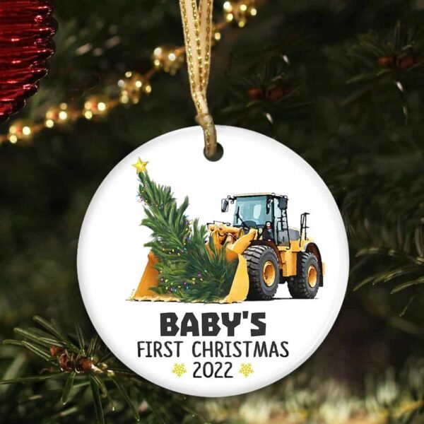 Baby's First Christmas 2022 Front Loaders Ornament BNN562Ov1