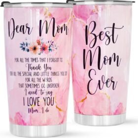 Gifts For Mom From Daughter Son - 20oz Tumbler - Thank You Mom