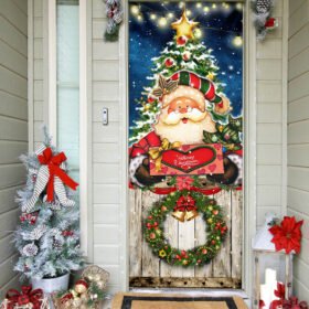 Santa Claus Christmas Door Cover TQN660D