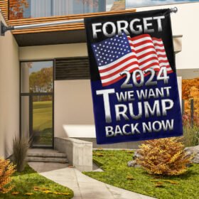Trump Back Now Patriotic 2024 President  Election Flag MLN760F