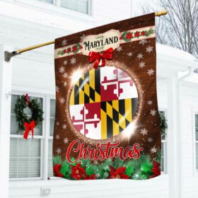 Maryland Christmas Flag BNN662Fv2