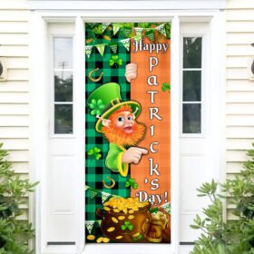 Leprechaun St. Patrick's Day Door Cover LNT804D