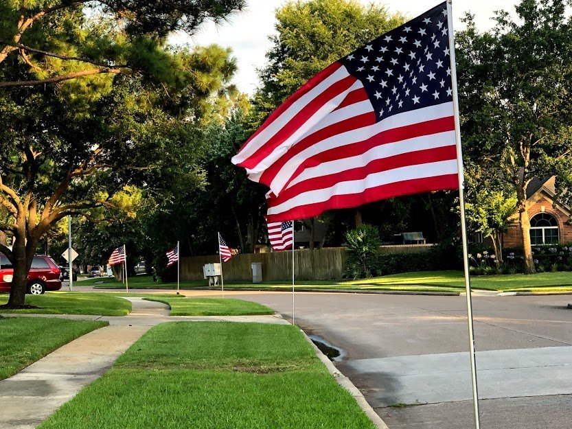 How To Hang Flag Patriot Day