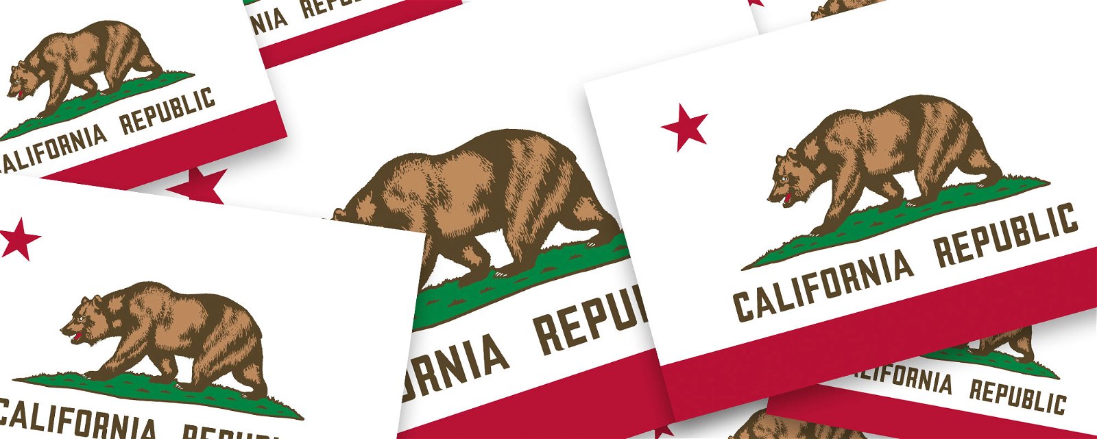 How the California flag 