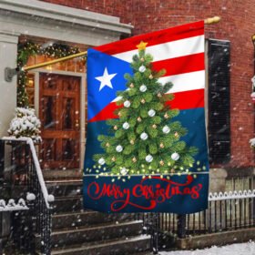 Puerto Rico Christmas Flag TQN710F