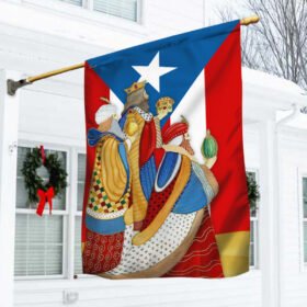 Three Kings Day Puerto Rico Flag We Three Kings Three Wise Men TQN766F