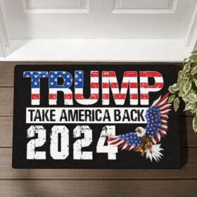 Trump 2024 Doormat Take America Back LNT341DM