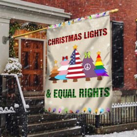 Christmas Lights & Equal Rights Flag MLN741F