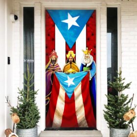 Three Kings Puerto Rico Door Cover MLN746D