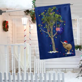 New Zealand Christmas Flag Kiwi Bird Cabbage Tree LNT793F