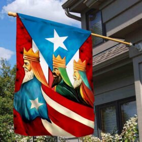 Three Kings Puerto Rico Flag MLN746Fv1