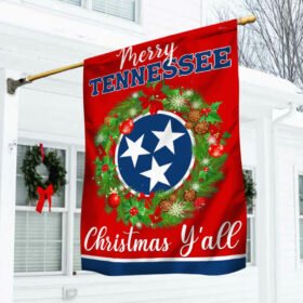 Tennessee Christmas Flag TPT464F
