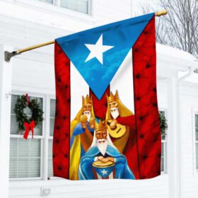 Three Kings Three Wise Men Puerto Rico Flag MLN746Fv2