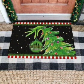 Merry Christmas Grinchmas Doormat BNN632DM