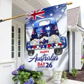 Patriotic Gnome Australia Flag Happy Australia Day MLN819F