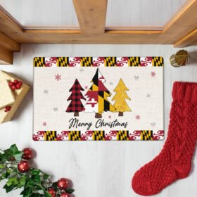 Maryland Merry Christmas Doormat TQN730DM