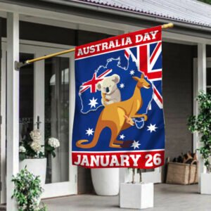 Happy Australia Day January 26 Flag MLN872F