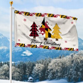 Maryland Christmas Grommet Flag Christmas Decor TQN730GF