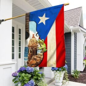 Puerto Rico Flag El Morro Castle Coqui BNN735F