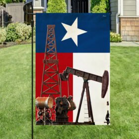 Oilfield Worker Texas Flag MLN835F