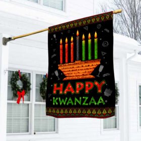 Happy Kwanzaa African Heritage Holiday Flag BNN745F