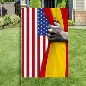 Spanish And American Flag TQN822F