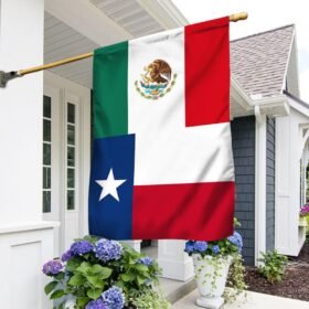 Texas And Mexico Flag TPT547F
